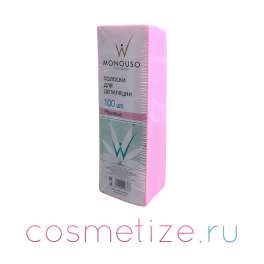 Фото Полосок для депиляции Розовые White Line ITALWAX 100 шт